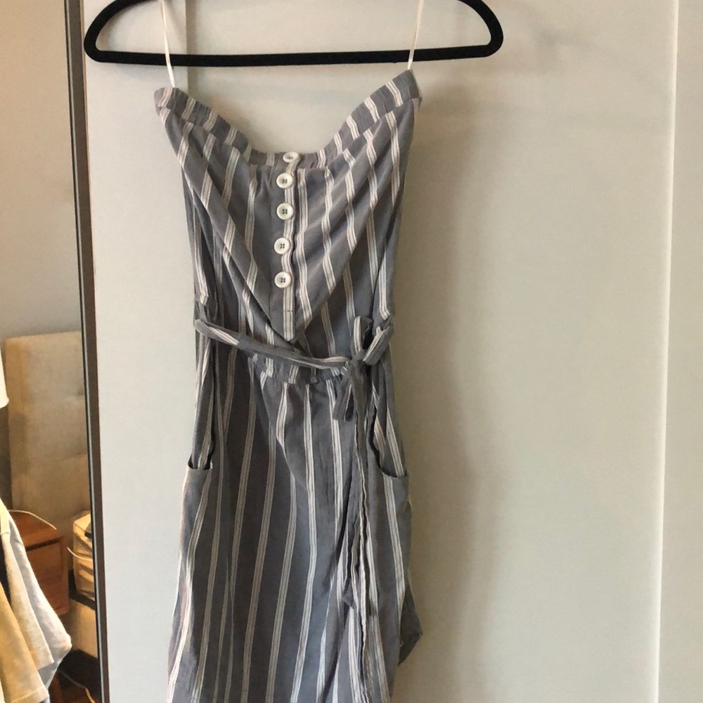 Vici strapless dress